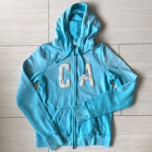 Hollister zip hoodie